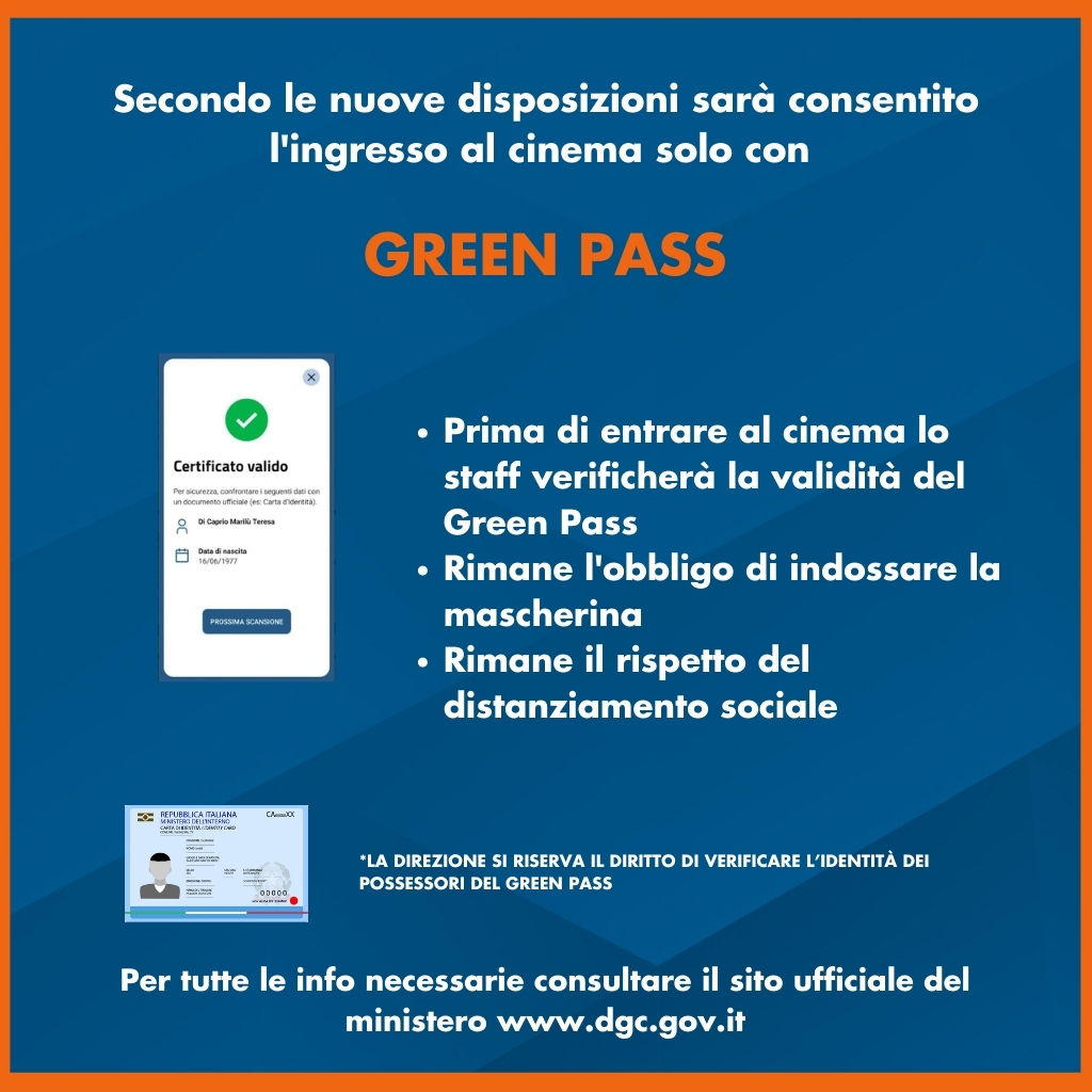 Come Entrare Al Cinema Senza Green Pass