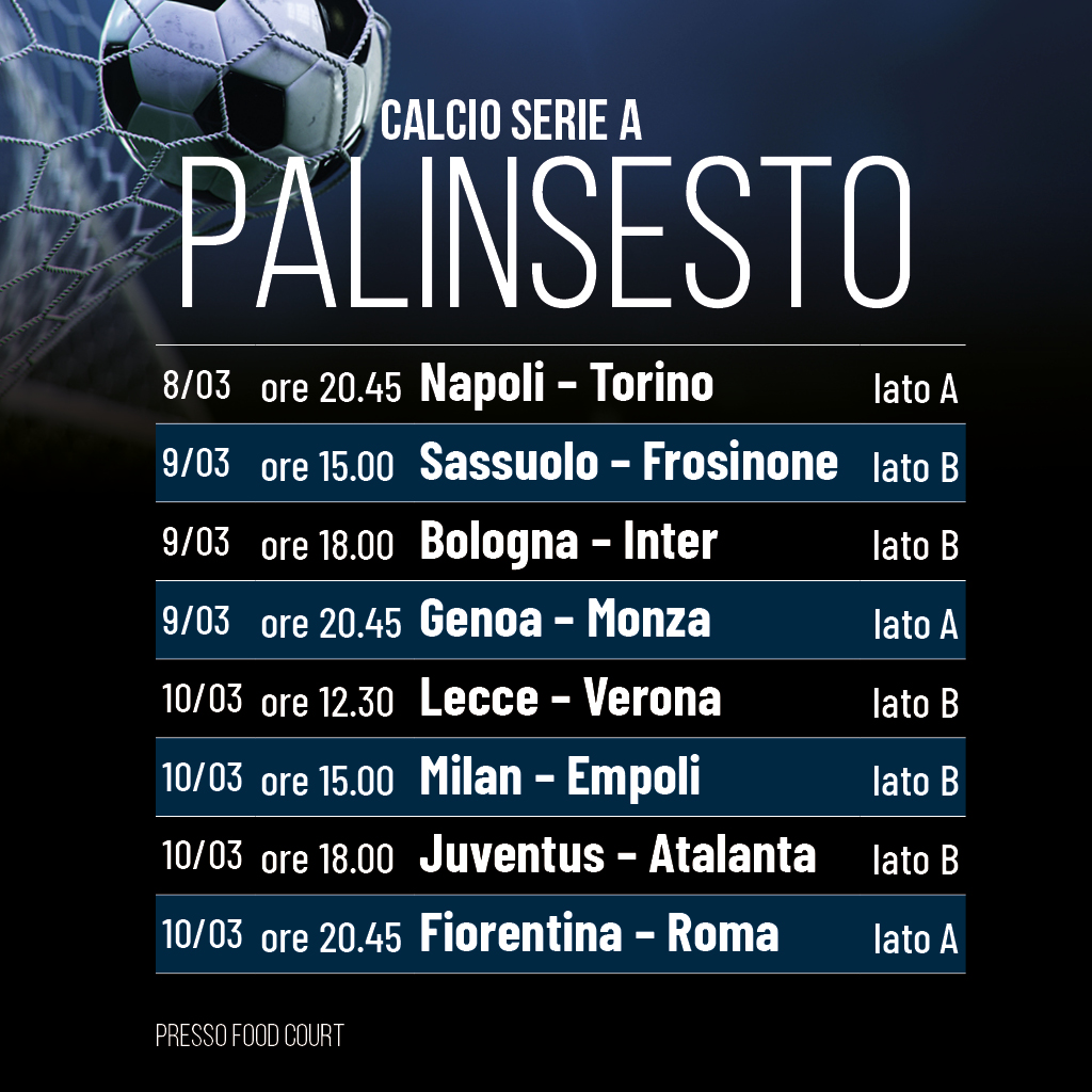 Palinsesto Calcio Serie A