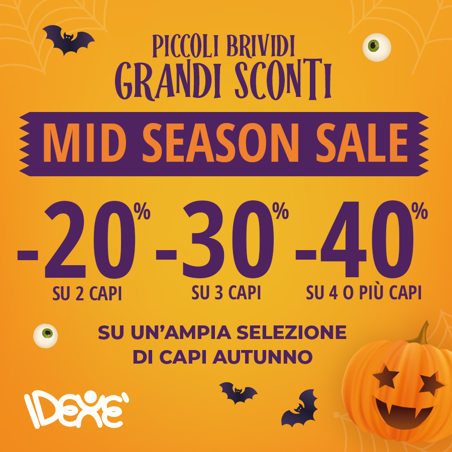 MID SEASON SALE IDEXE'