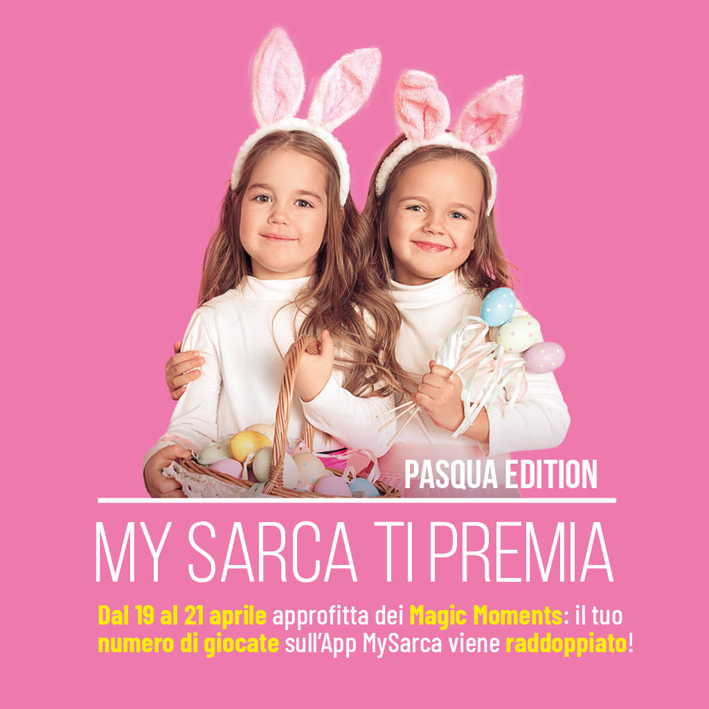 MySarca ti premia Pasqua edition
