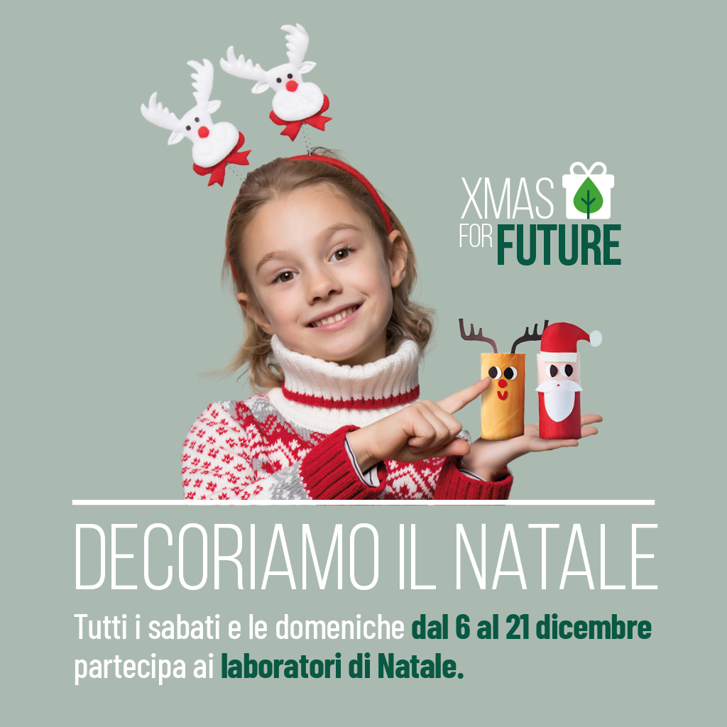 xmas for future laboratori green natale