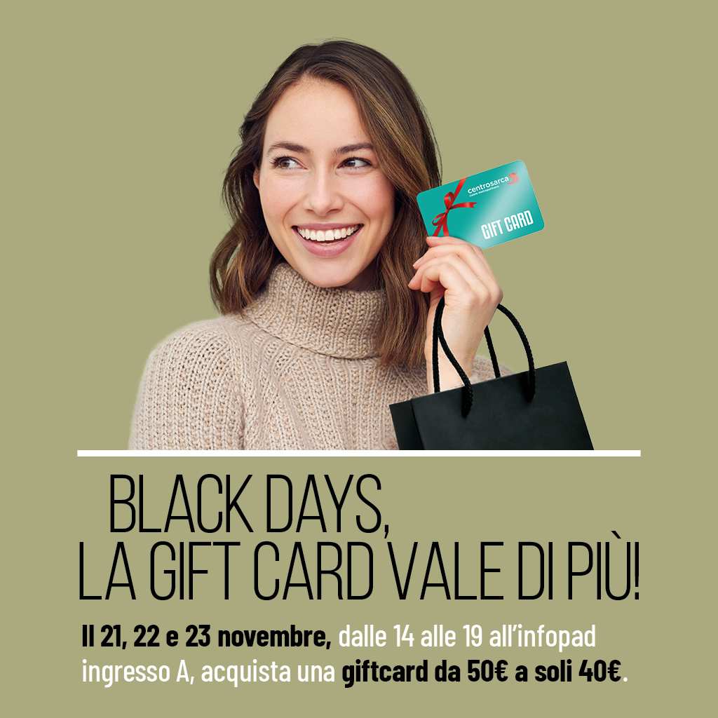 Gift card Black Friday
