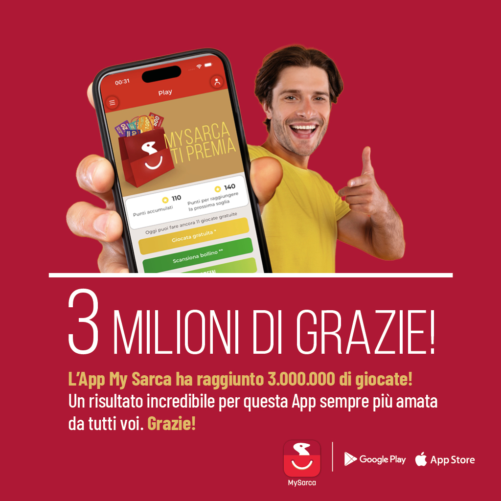 3.000.000 di giocate