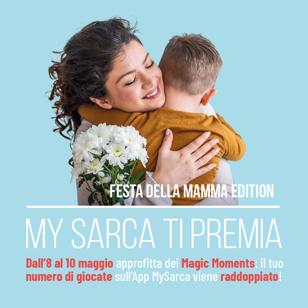 MySarca ti premia Festa della mamma