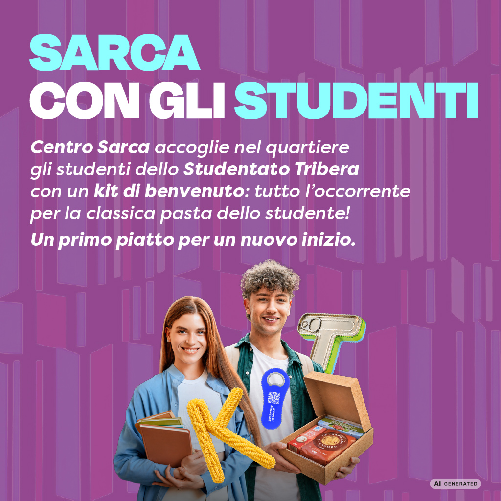 Sarca con gli studenti