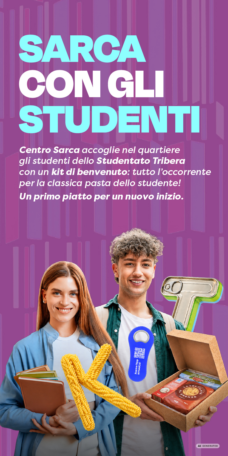 Sarca con gli studenti